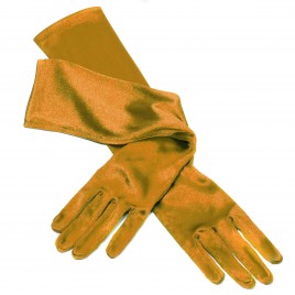 Handschoen Satijn Goud