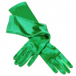 Handschoen Satijn Groen